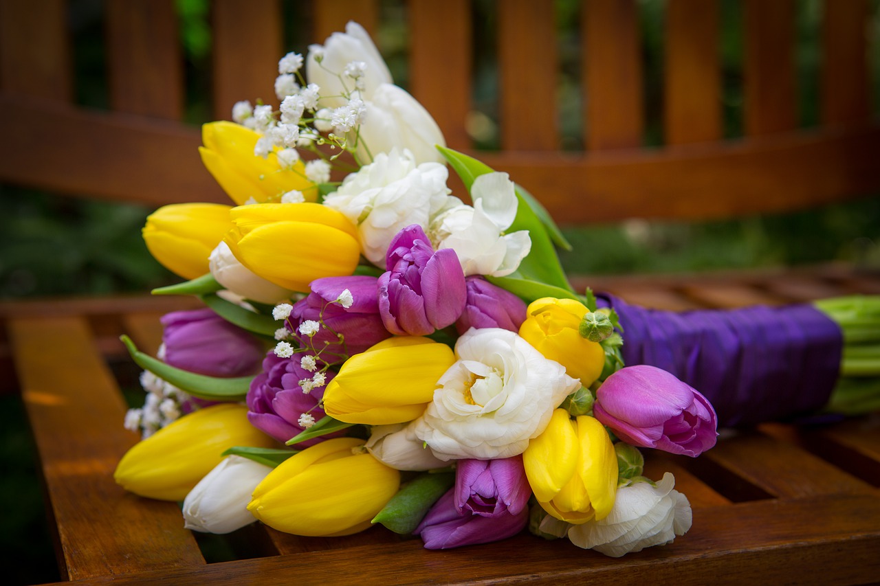 Bukiet ślubny z tulipanów – wybierz dobrą propozycję